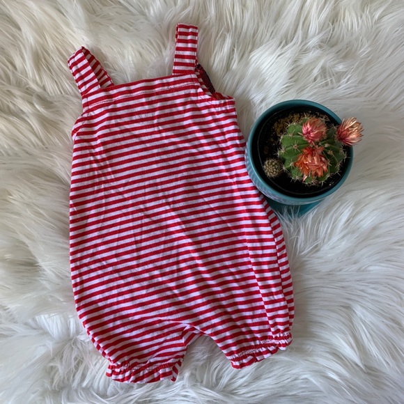 CELEBRATE! patriotic romper tank stars stripes EUC - Picture 2 of 4